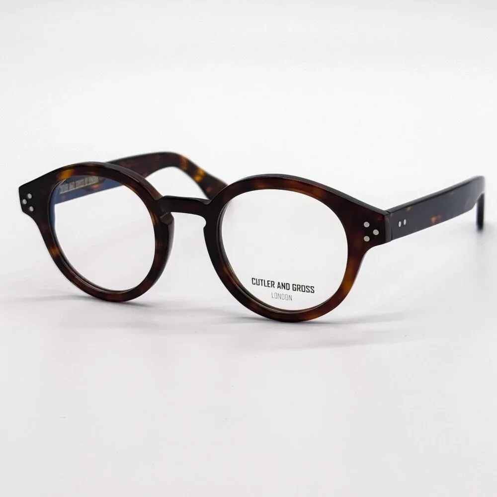 NEW CUTLER AND GROSS EYEGLASSES CG1291V2 002 HAVANA UNISEX EYEWEAR